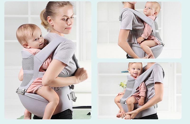 Ergonomic Baby Carrier Backpack With Hip seat